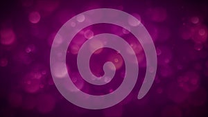 Lush Purple Bokeh Background Loop