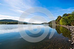 Lush Vegetation Around Raystown Lake, in Pennsylvania During Sum