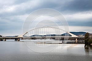 Lusitania bridge over the Guadiana River in Merida