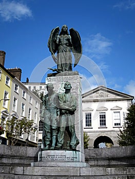 The Lusitania Monument in Cobh, IRELAND