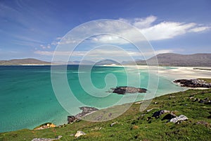 Luskentyre beach, Isle of Harris, Scotland photo