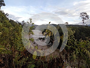 Lusong Laku Waterfall Belaga Sarawak