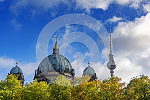 Lustgarten square, in front of the Berlin Cathedral.