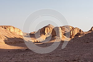 Lut desert landscape.