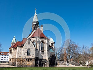 Luther church Zwickau in Saxony