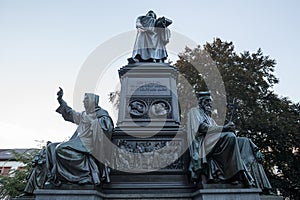 Luther statue worms germany