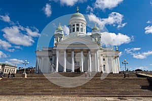 The Lutheran Cathedral in Helsinki, Finland