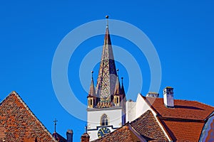 The Lutheran Cathedral of Saint Mary in Sibiu, Transylvania, Romania