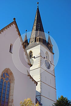 The Lutheran Cathedral of Saint Mary in Sibiu, Transylvania, Romania