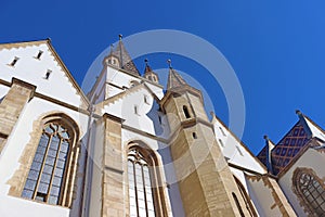 The Lutheran Cathedral of Saint Mary in Sibiu, Transylvania, Romania