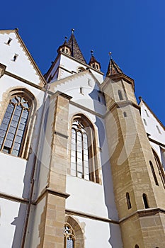 The Lutheran Cathedral of Saint Mary in Sibiu, Transylvania, Romania