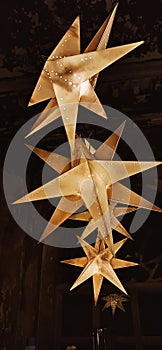 Lutheran star lanterns photo