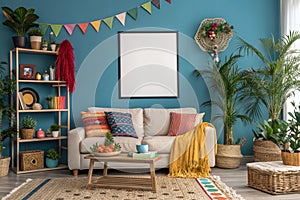 Luxe modern kitchen with bar stools