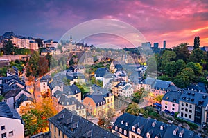 Luxemburg die stadt luxemburg 