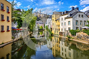 Luxembourg city, Grund quarter and the Old town