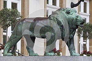 Luxembourg City Hall Lion