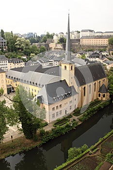Luxembourg city - old monastery