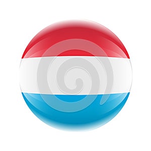 Luxembourg Flag icon in the