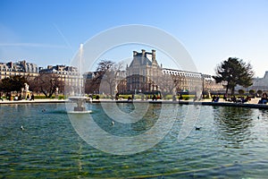 Luxembourg garden in Paris