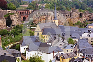 Luxembourg - Grund view