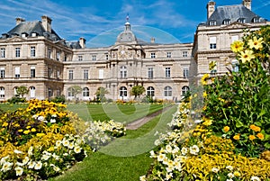 Luxembourg Palace and gardens, Paris