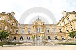 Luxembourg palace Paris France
