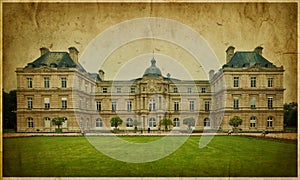 The Luxembourg Palace, Paris. French Senate.