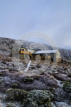 Luxmore Hut, Kepler Track, Fiordland National Park, New Zealand