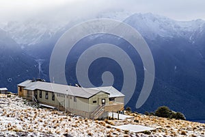 Luxmore Hut, Kepler Track, Fiordland National Park, New Zealand