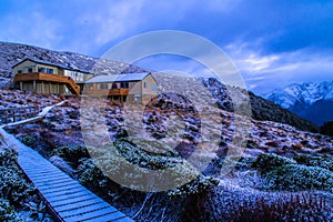 Luxmore Hut, Kepler Track, Fiordland National Park, New Zealand