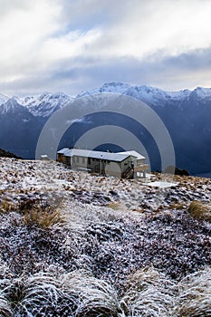 Luxmore Hut, Kepler Track, Fiordland National Park, New Zealand