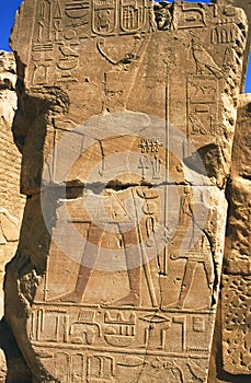 Luxor bas relief photo