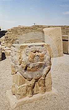 Egypt 1986, Luxor temple detail