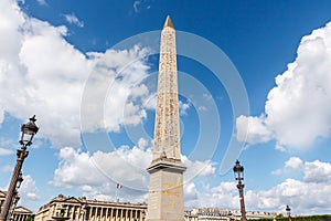 The Luxor Egyptian Obelisk, Place de la Concorde, Paris, France