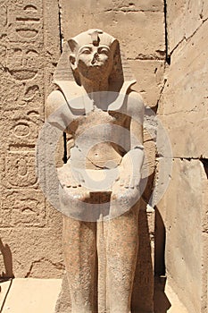 Luxor Pharaoh statue