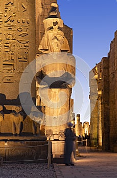 Luxor Temple - Ancient Egyptian Civilization - Guard of the temple