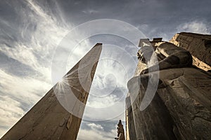 luxor temple in egypt photo