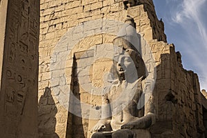 luxor temple in egypt photo