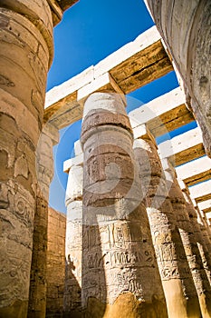 Luxor Temple in Luxor, ancient Thebes, Egypt