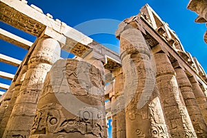 Luxor Temple in Luxor, ancient Thebes, Egypt