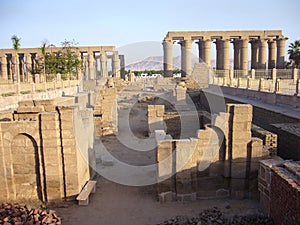 Luxor temple overvew