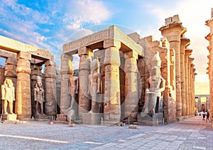 Luxor Temple, Ramesses II Pylon, Luxor City, Egypt