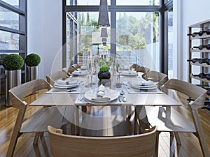 Luxurios dining room design