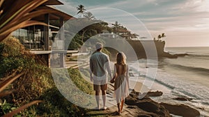 Luxurious Bali Getaway: A Power Couple\'s Sunset Stroll