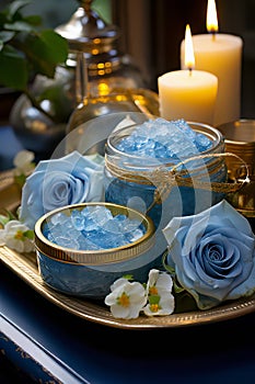 Luxurious Bath Salts and Candles