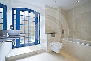 Luxurious bathroom detail