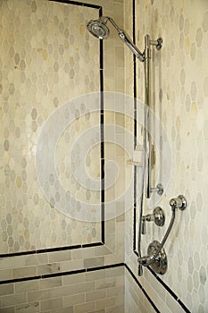 Luxurious bathroom shower