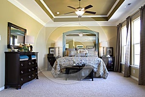 A luxurious bedroom