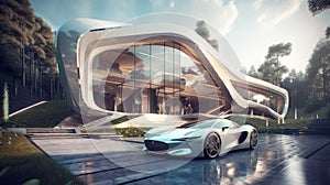 Luxurious Bionic Home & Stylish Supercars: A Match Made in Heave