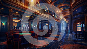 Luxurious Casino Interior